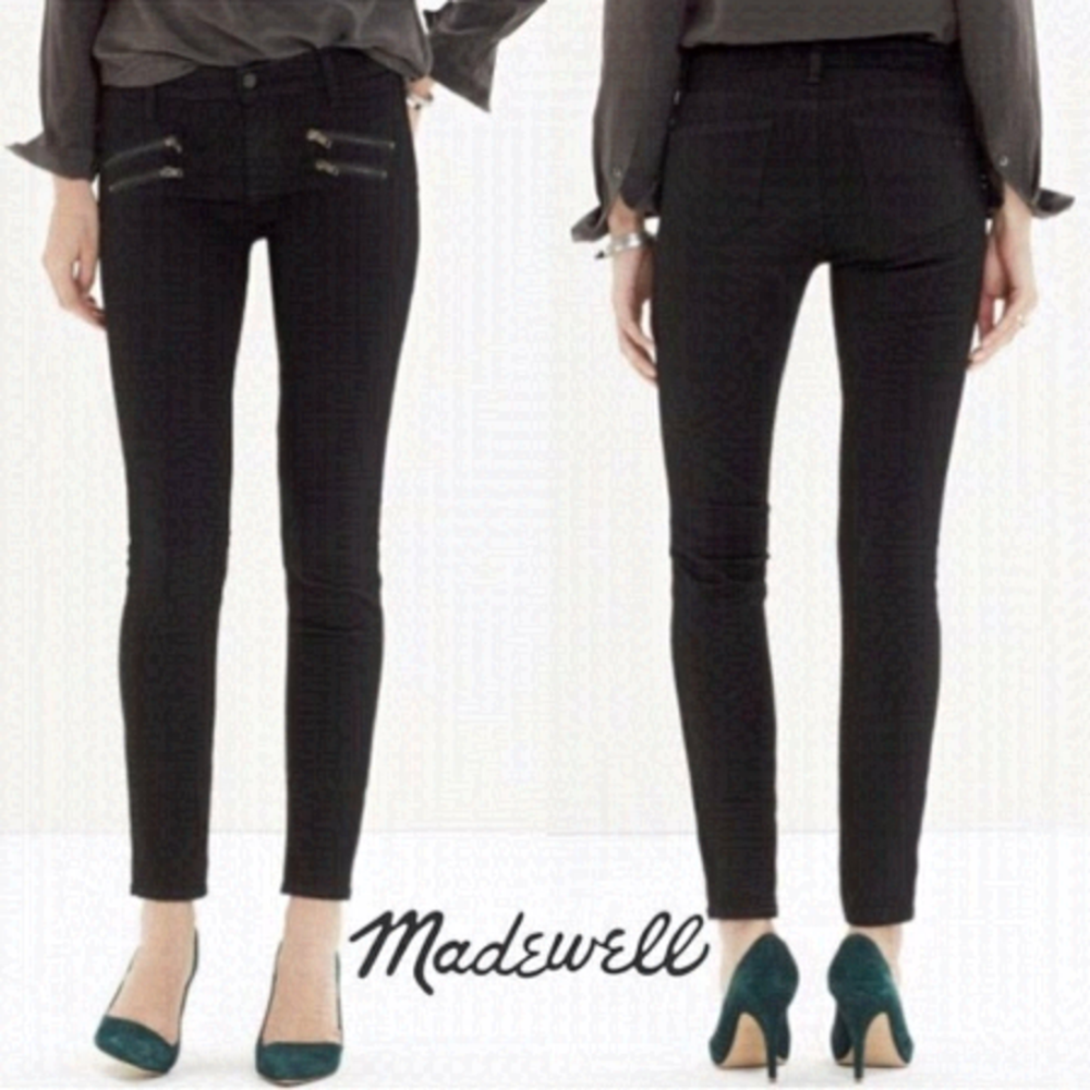 𝅺madewell Black Skinny Skinny Jeans Size 27